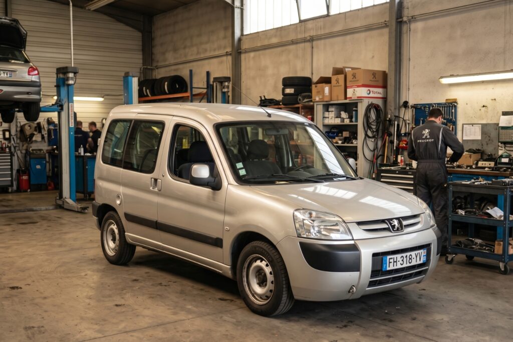 Quand changer courroie distribution Peugeot Partner 1.6 HDI