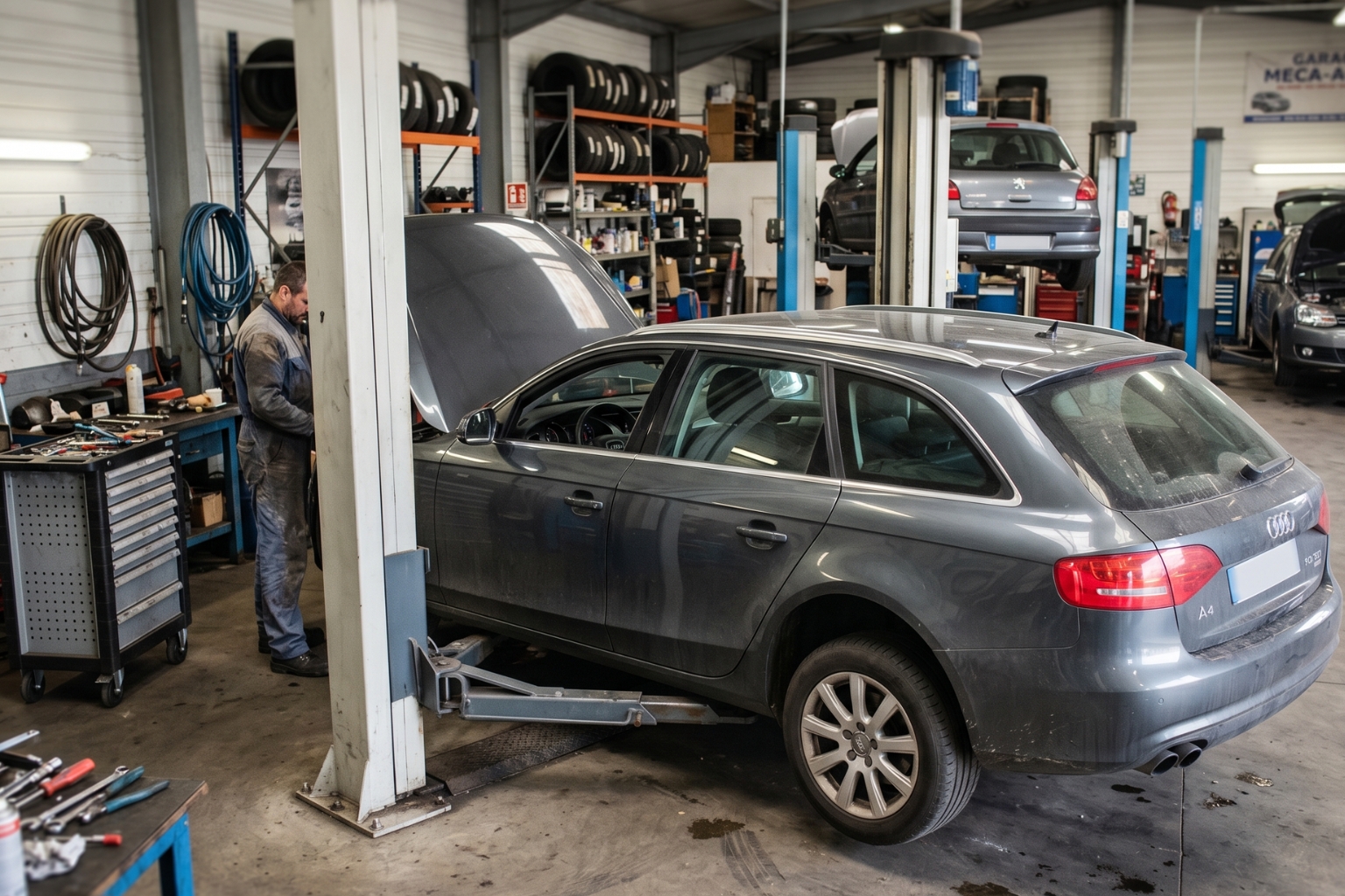 Quand changer la courroie de distribution Audi A4 2.0 TDI