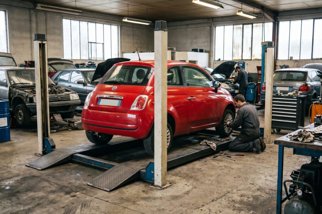 Quand changer la courroie de distribution Fiat 500 essence
