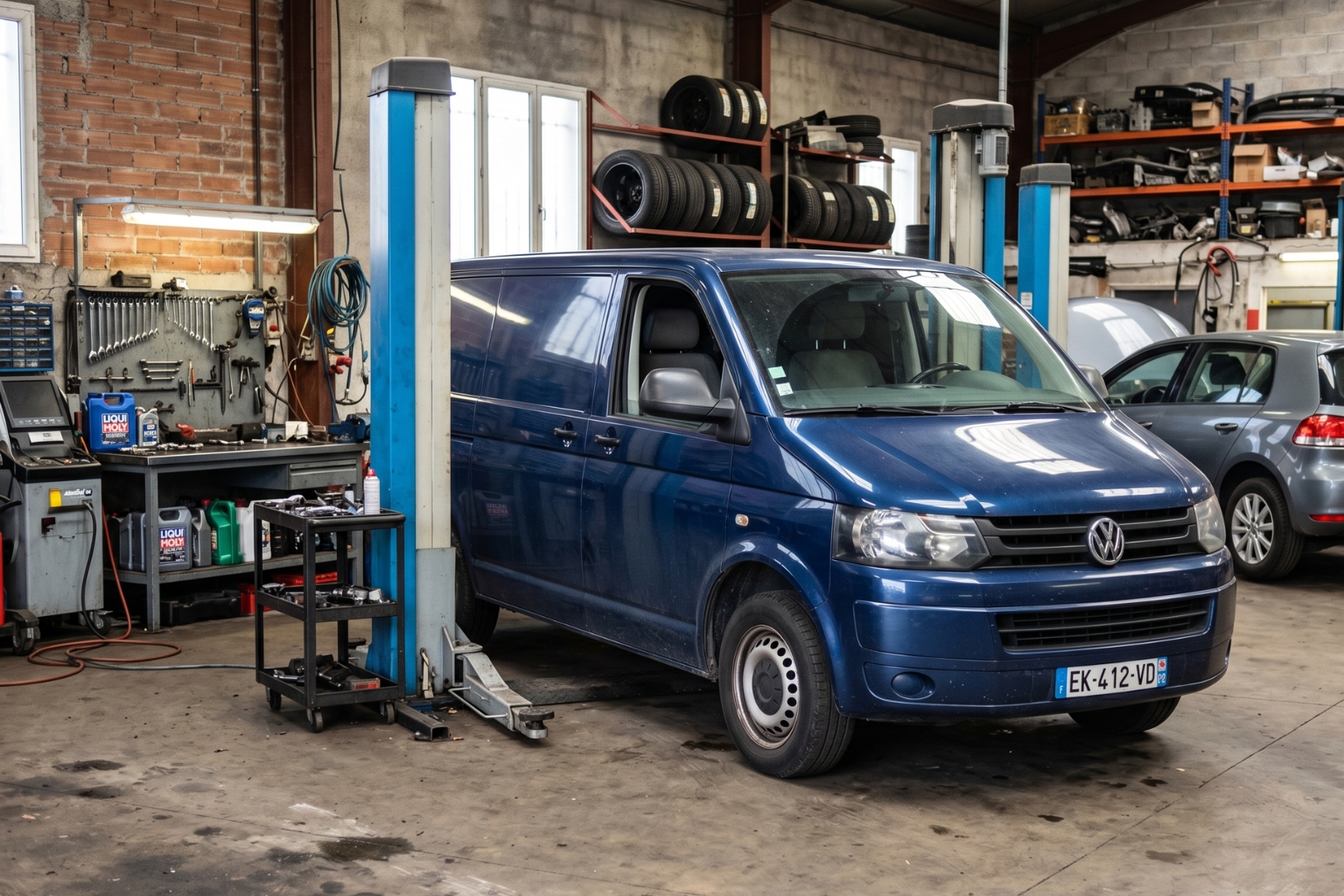 Quand changer la courroie de distribution Transporter T5