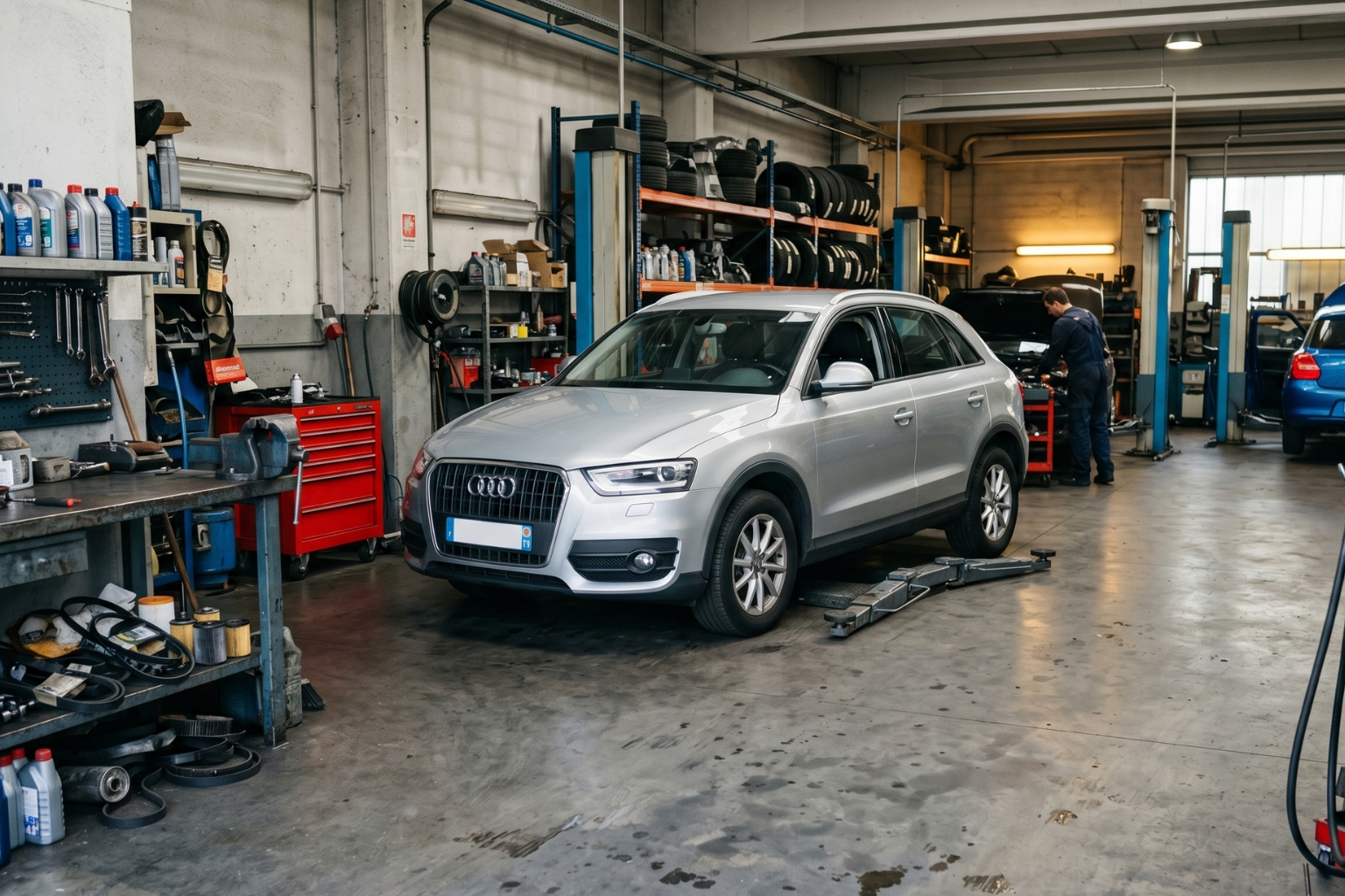Quand changer la courroie de distribution de l'Audi Q3 2.0 TDI 150