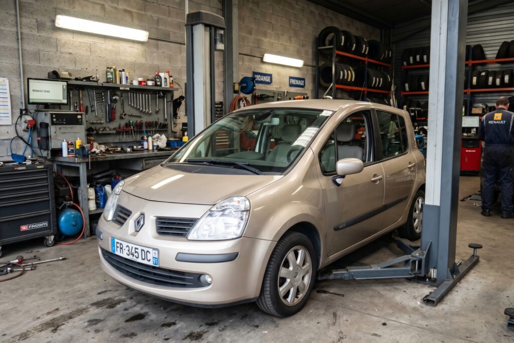 Quand changer la courroie de distribution sur Renault Modus 1.5 DCI