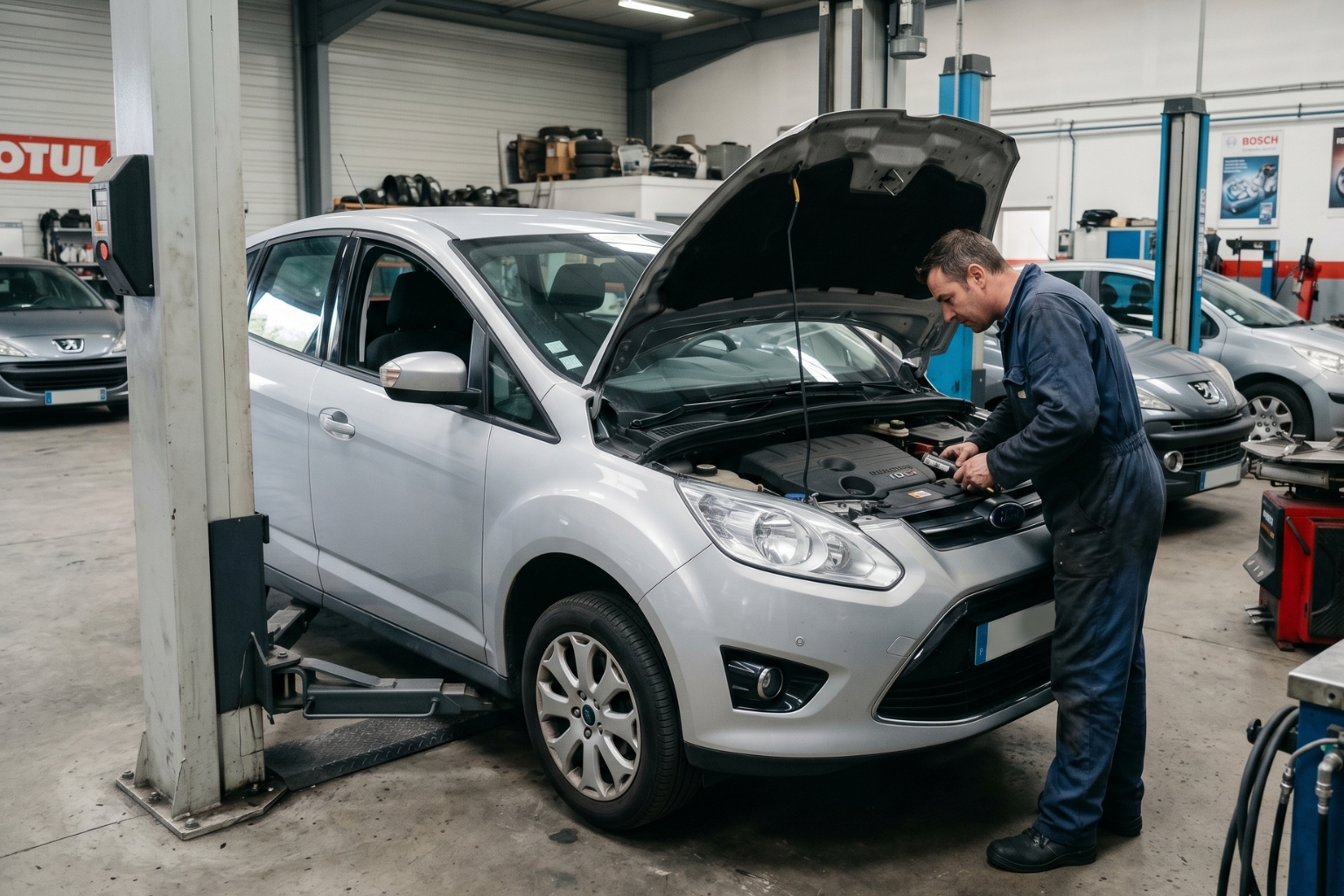Quand changer la courroie distribution Ford C-Max 1.6 TDCi