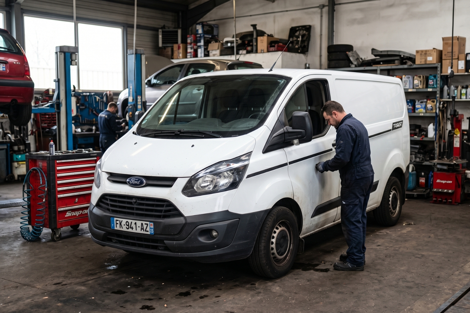 Quand changer la courroie distribution Ford Transit Custom
