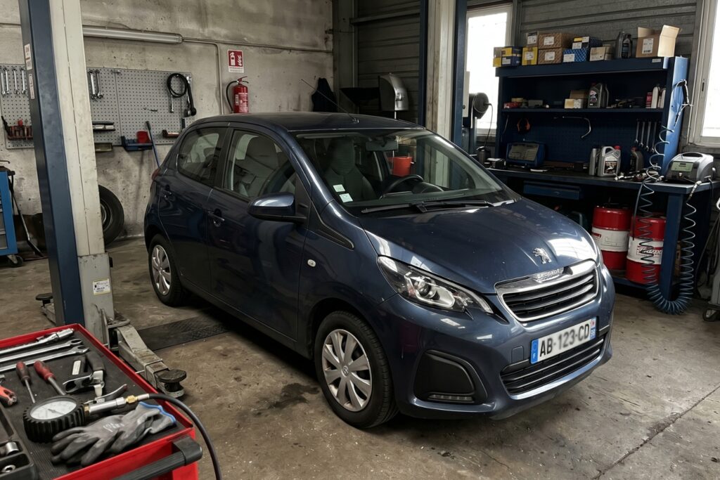 Quand changer la courroie distribution Peugeot 108 essence