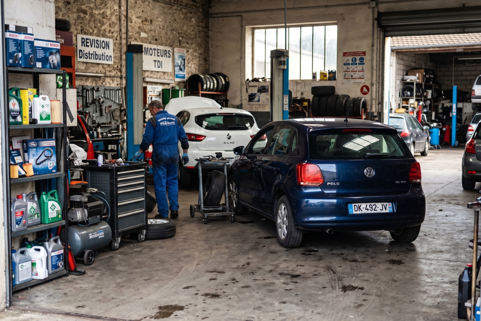 quand changer la courroie de distribution polo 1.6 tdi 90