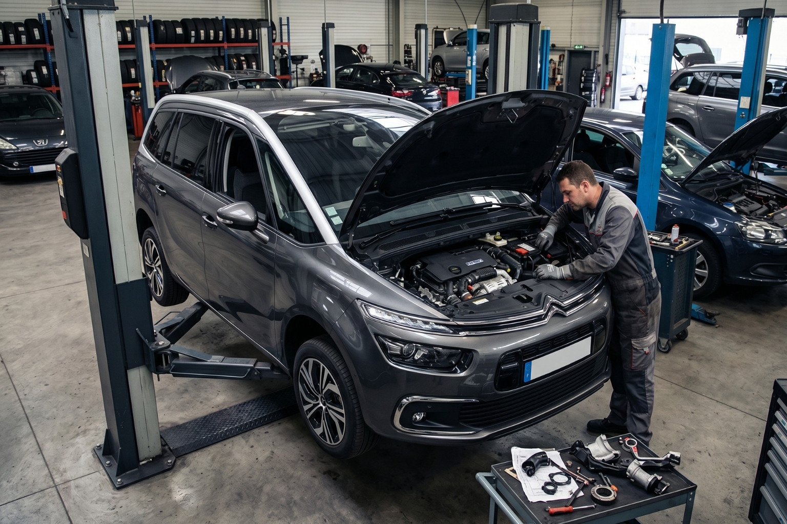 Quand changer courroie de distribution C4 Spacetourer diesel