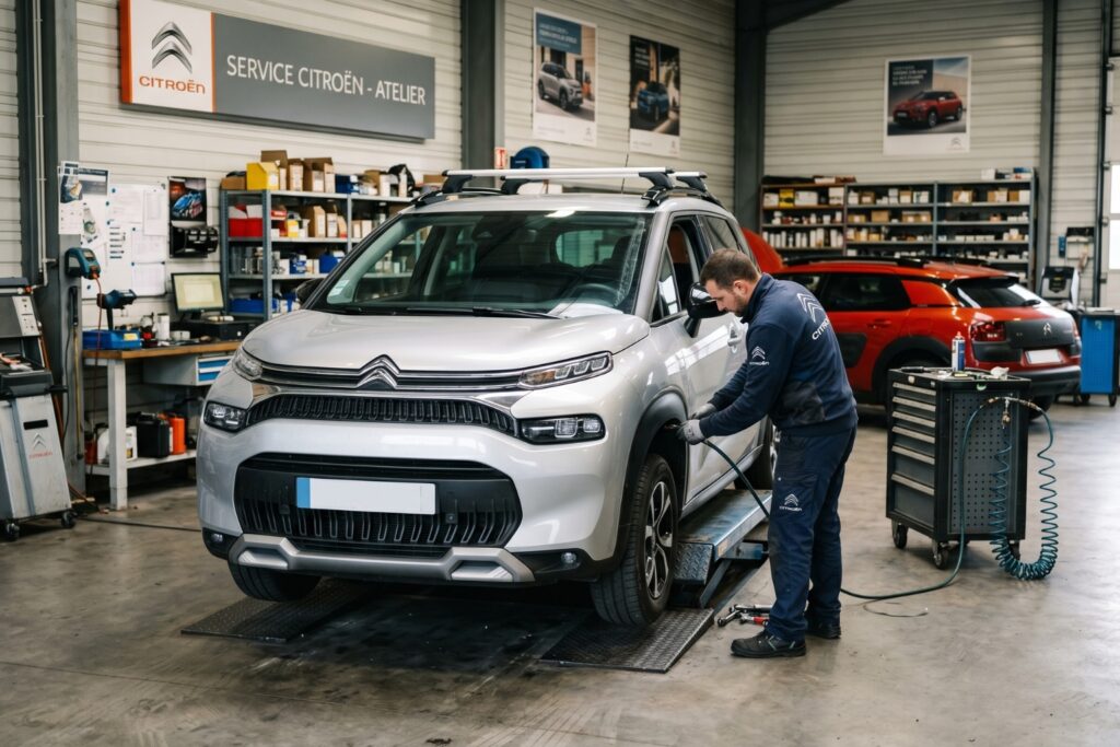 Quand changer courroie de distribution Citroën C3 Aircross