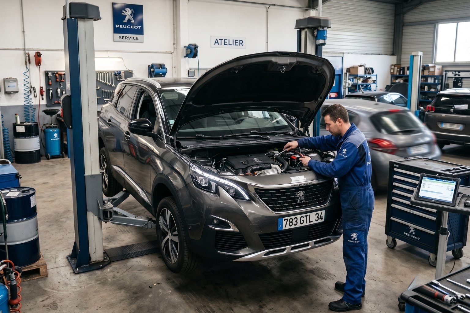 Quand changer courroie de distribution Peugeot 3008 essence