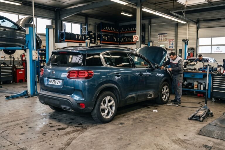 Quand changer la courroie de distribution C5 Aircross diesel