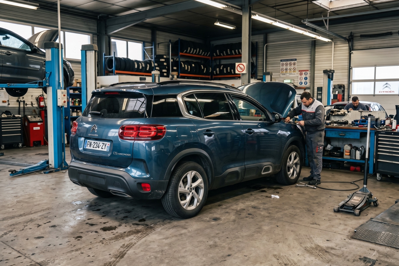 Quand changer la courroie de distribution C5 Aircross diesel