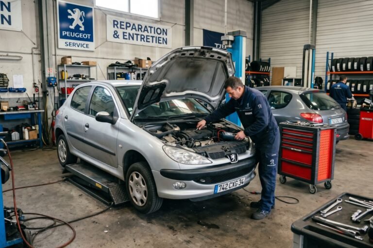 Quand changer la courroie de distribution Peugeot 206