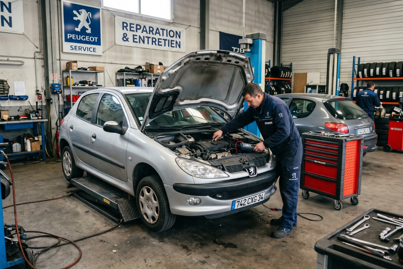 Quand changer la courroie de distribution Peugeot 206
