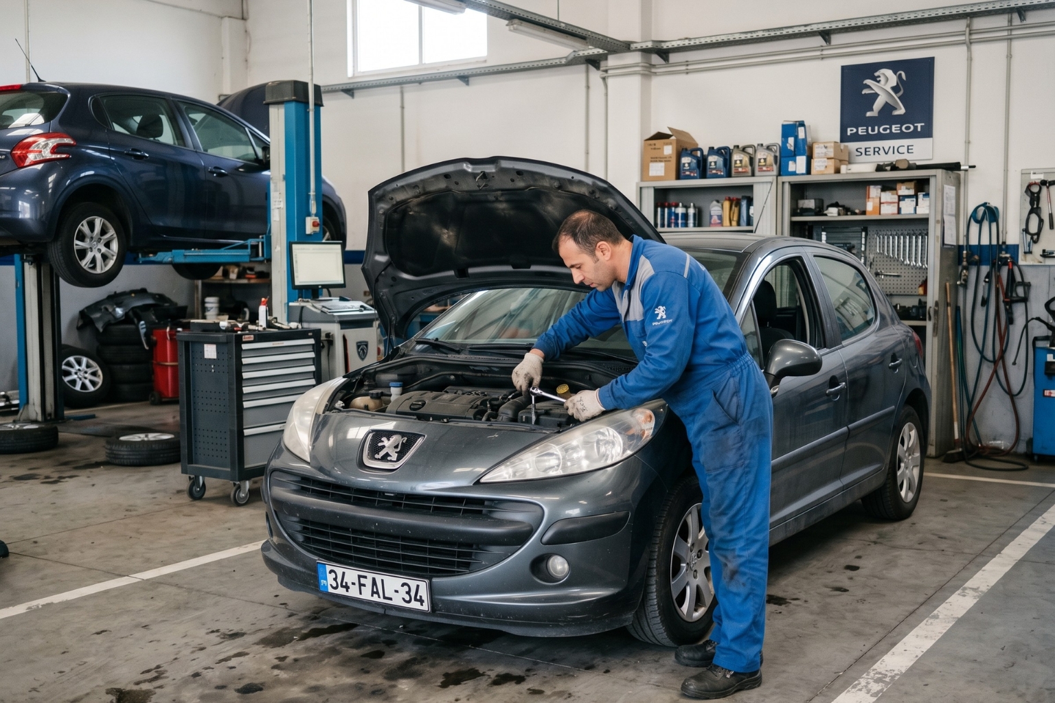 Quand changer la courroie de distribution Peugeot 207