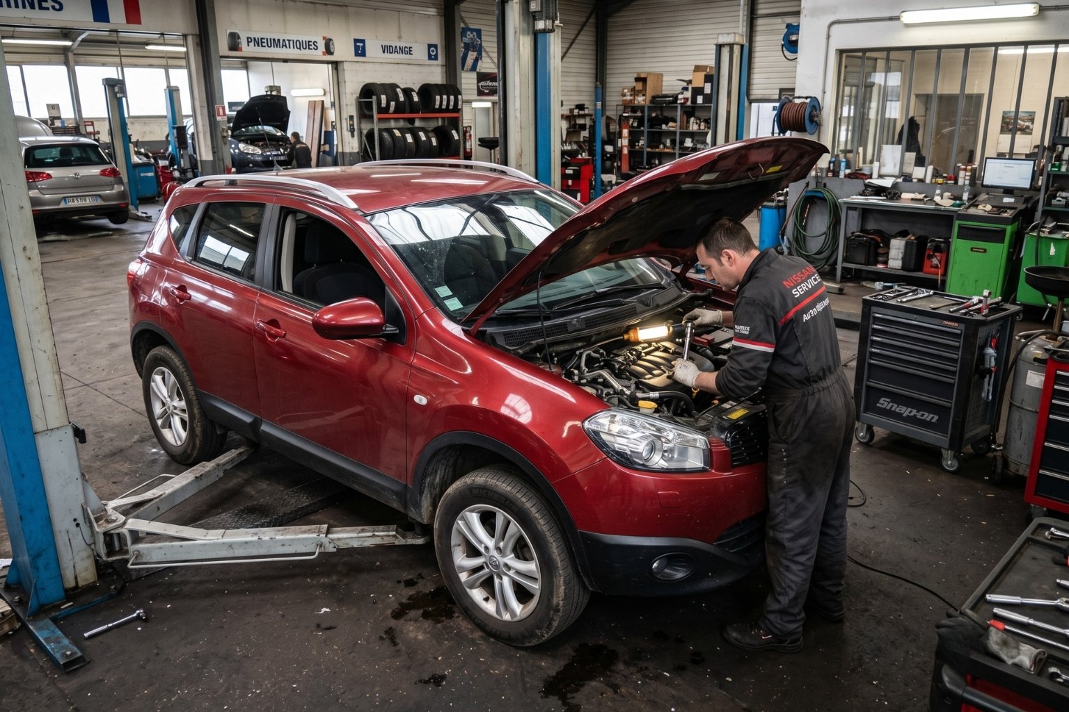 Quand changer la courroie de distribution Qashqai 1.5 dCi