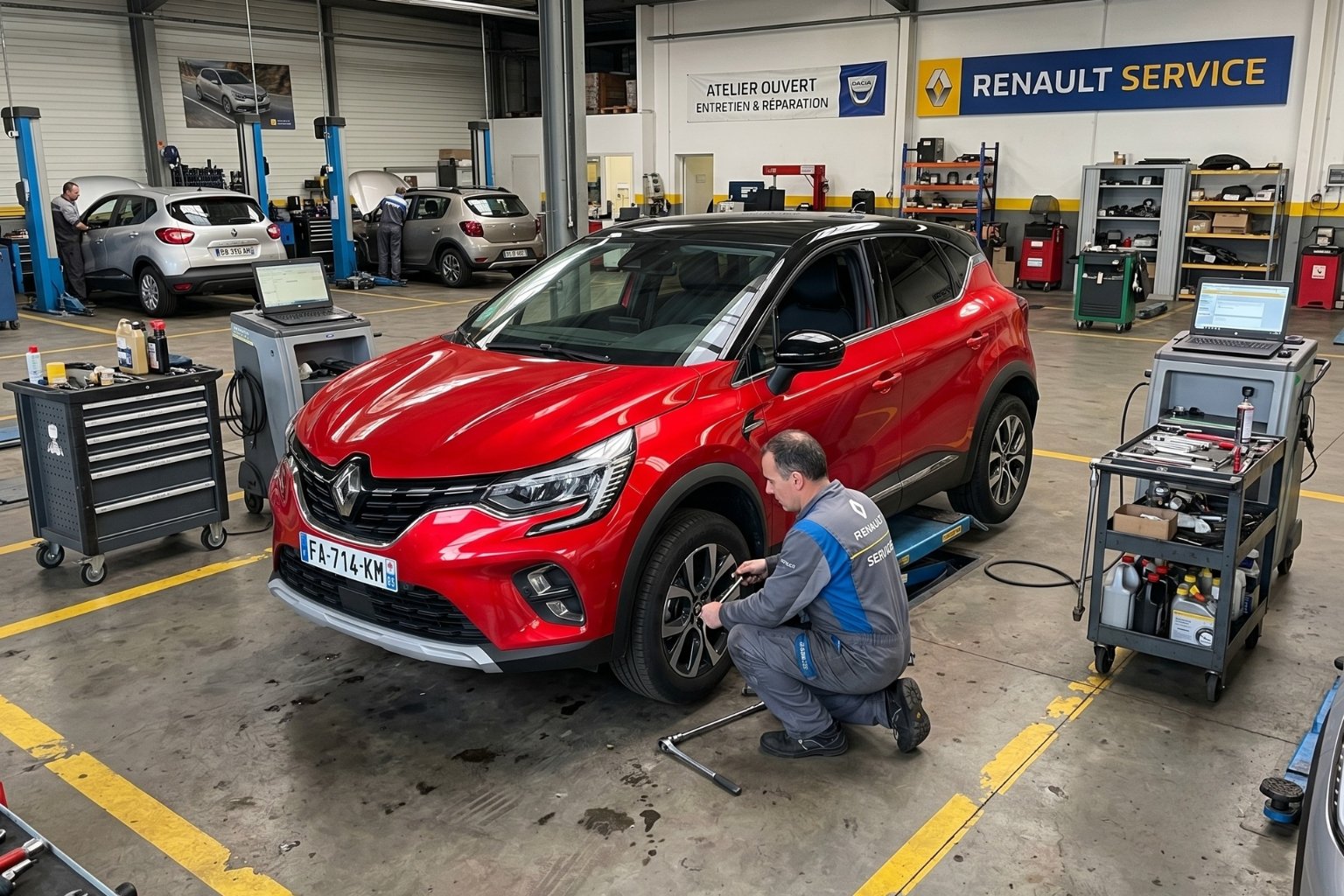 Quand changer la courroie de distribution Renault Captur