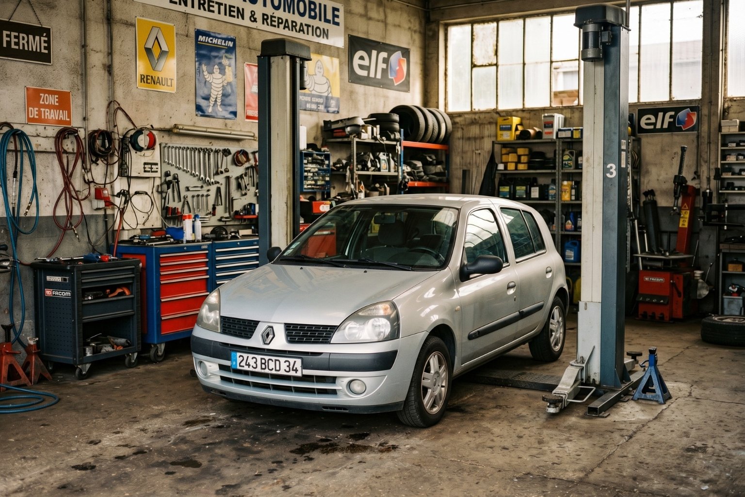 Quand changer la courroie de distribution Renault Clio 2