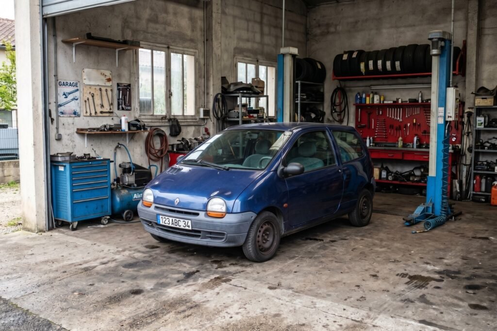 Quand changer la courroie de distribution Renault Twingo 1